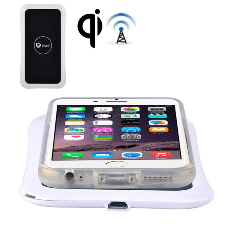 Itian Wireless Charger Transmitter Charging Plate and Receiver for iPhone 6