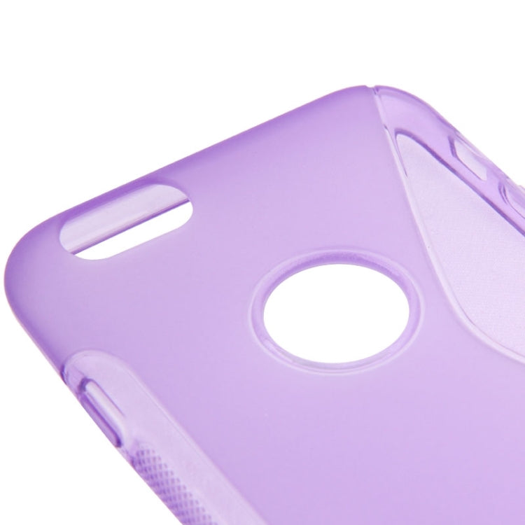 S Line Anti-slip Frosted TPU Protective Case for iPhone 6 & 6S