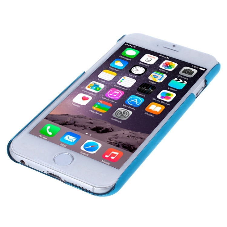 Angel Pattern Ultra Thin Plating Border Transparent Plastic Case for iPhone 6 & 6S, Package Random Delivery