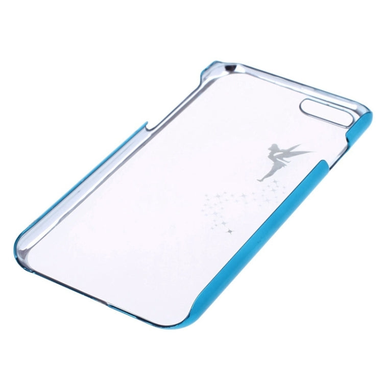 Angel Pattern Ultra Thin Plating Border Transparent Plastic Case for iPhone 6 & 6S, Package Random Delivery