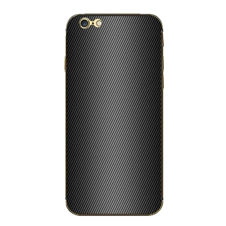 Carbon Fiber Texture Mobile Phone Decal Stickers for iPhone 6 & 6S