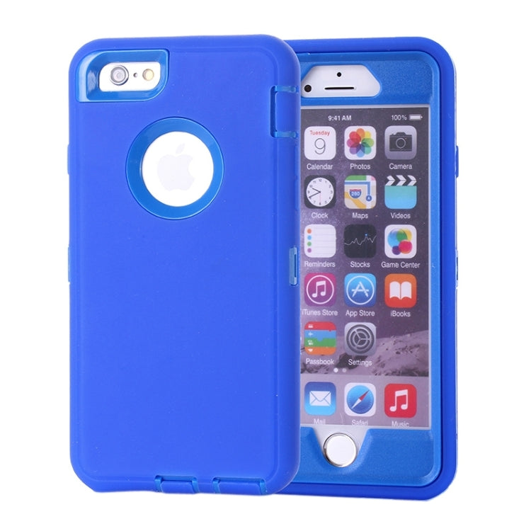 Hybrid Silicone PC Combination Protective Case for iPhone 6 & 6S