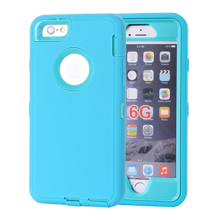 Hybrid Silicone PC Combination Protective Case for iPhone 6 & 6S