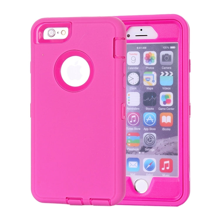Hybrid Silicone PC Combination Protective Case for iPhone 6 & 6S