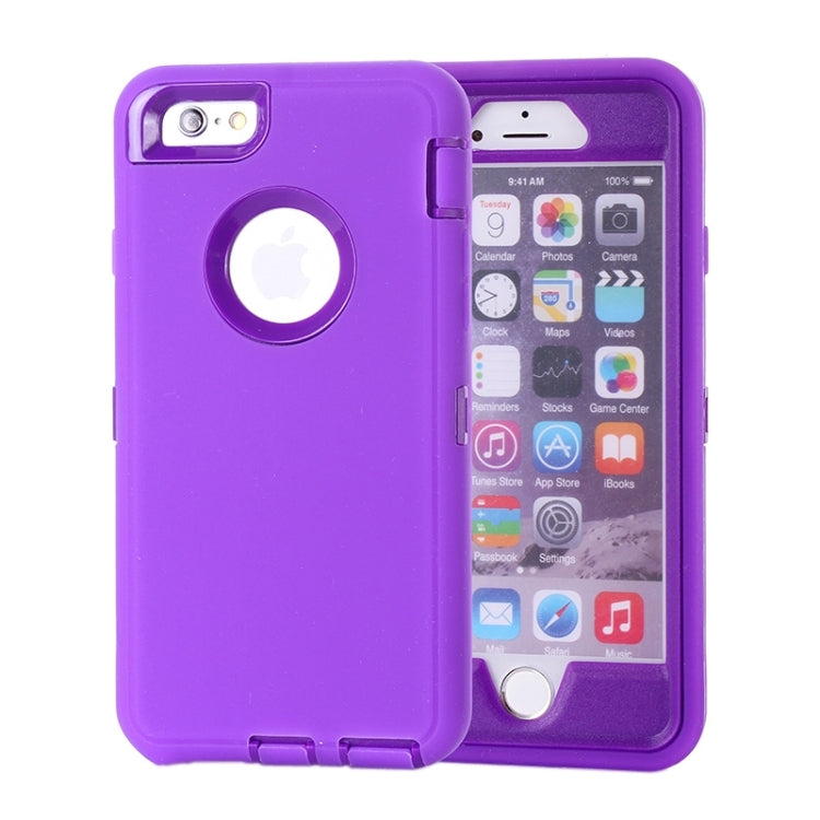 Hybrid Silicone PC Combination Protective Case for iPhone 6 & 6S