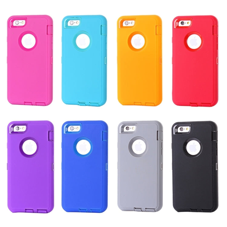 Hybrid Silicone PC Combination Protective Case for iPhone 6 & 6S