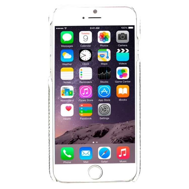 For iPhone 6 Snakeskin Pattern Paste Skin Hard Case