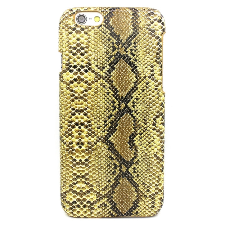 For iPhone 6 Snakeskin Pattern Paste Skin Hard Case