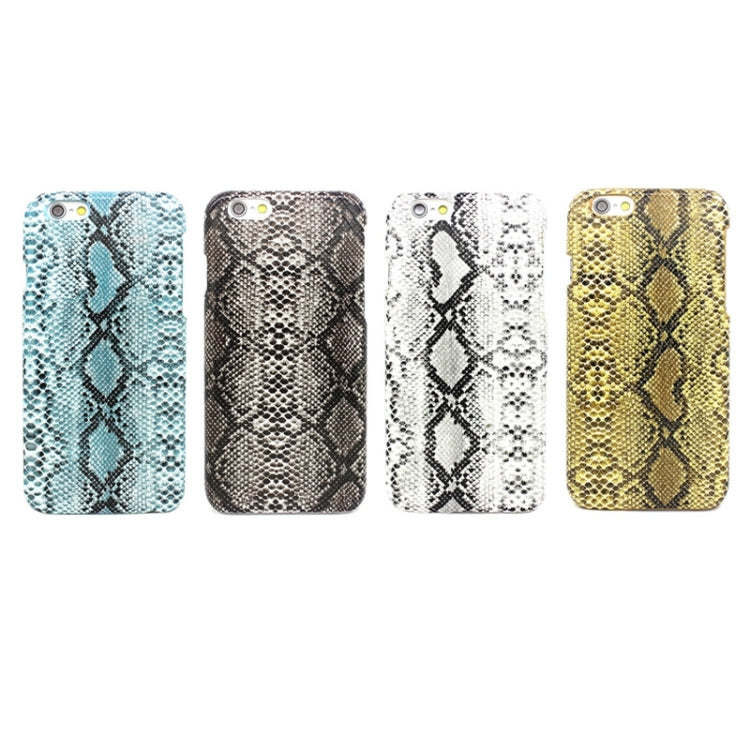 For iPhone 6 Snakeskin Pattern Paste Skin Hard Case