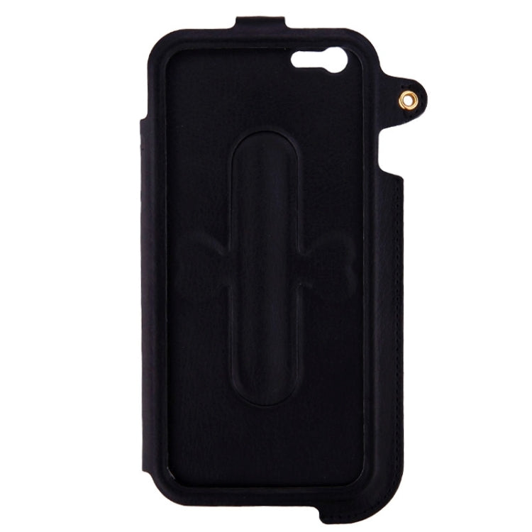 For iPhone 6 Ultrathin PU Leather Case with Shrapnel Holder