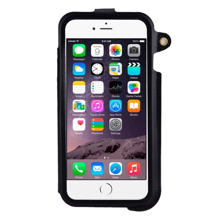 For iPhone 6 Ultrathin PU Leather Case with Shrapnel Holder