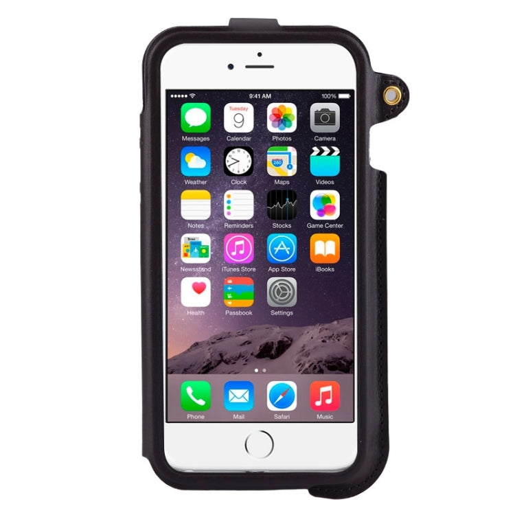 For iPhone 6 Ultrathin PU Leather Case with Shrapnel Holder