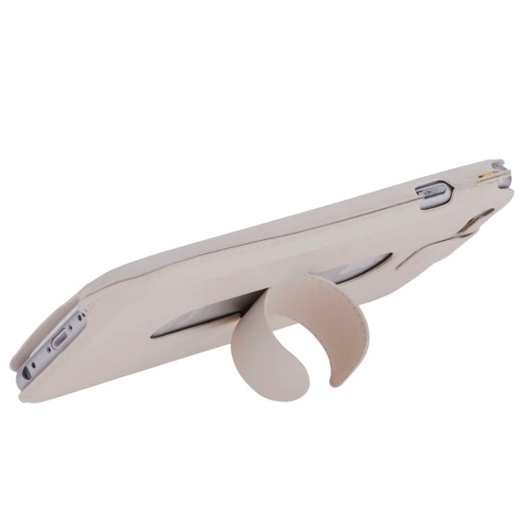 For iPhone 6 Ultrathin PU Leather Case with Shrapnel Holder