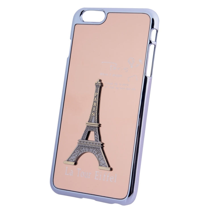 3D Metal Tower Decoration Plating Skinning Hard Case for iPhone 6 & 6S