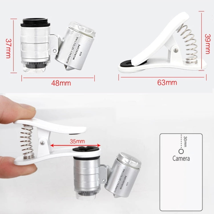 60X Mobile Phone Microscope for iPhone 6