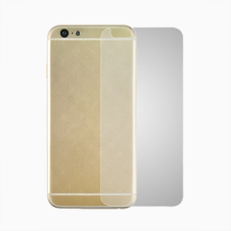 0.3mm Explosion-proof Tempered Glass Privacy Front Film and Transparent Back Film for iPhone 6