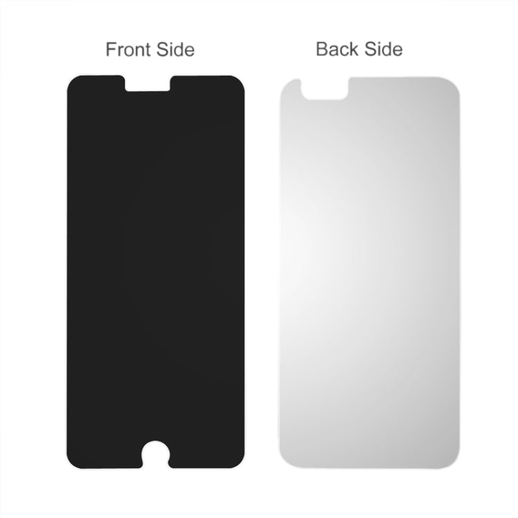 0.3mm Explosion-proof Tempered Glass Privacy Front Film and Transparent Back Film for iPhone 6