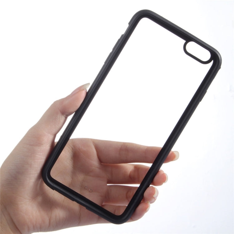 For iPhone 6 Acrylic Material Transparent Back Shell Protective Case