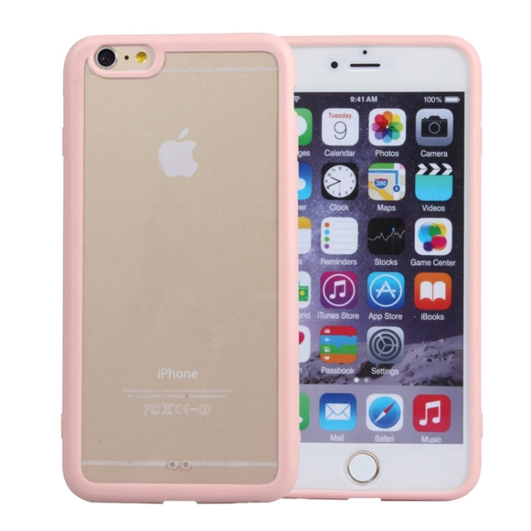For iPhone 6 Acrylic Material Transparent Back Shell Protective Case