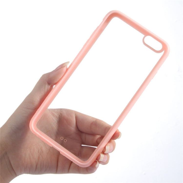 For iPhone 6 Acrylic Material Transparent Back Shell Protective Case