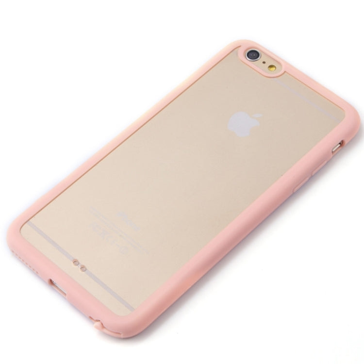 For iPhone 6 Acrylic Material Transparent Back Shell Protective Case