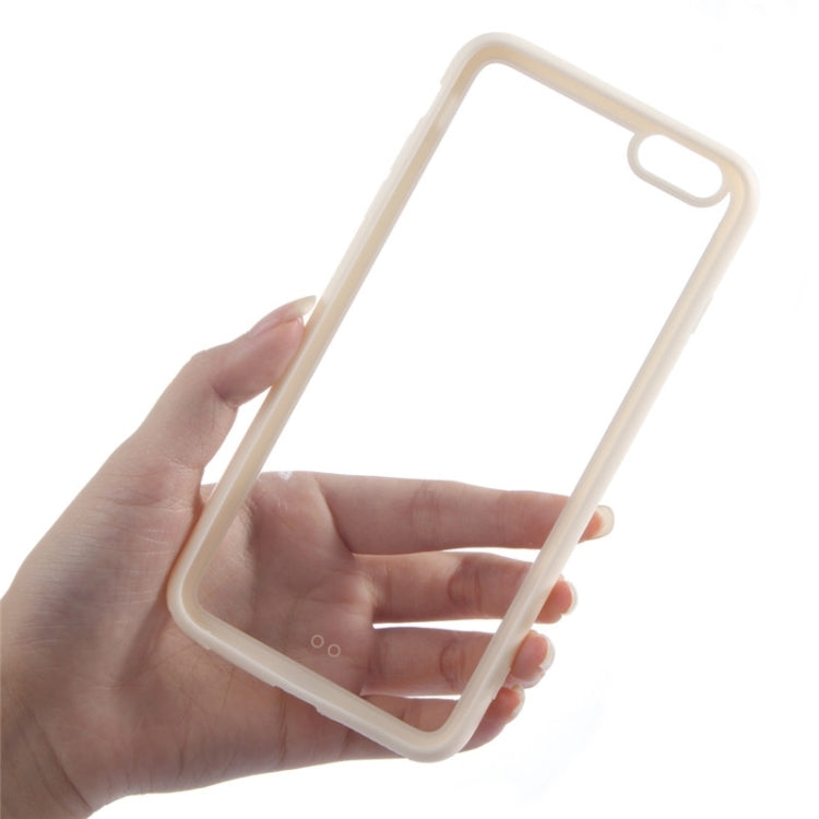 For iPhone 6 Acrylic Material Transparent Back Shell Protective Case
