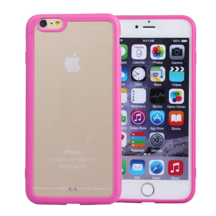 For iPhone 6 Acrylic Material Transparent Back Shell Protective Case