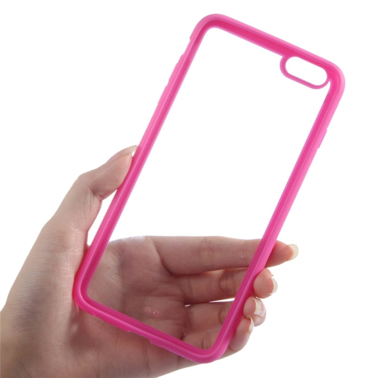 For iPhone 6 Acrylic Material Transparent Back Shell Protective Case
