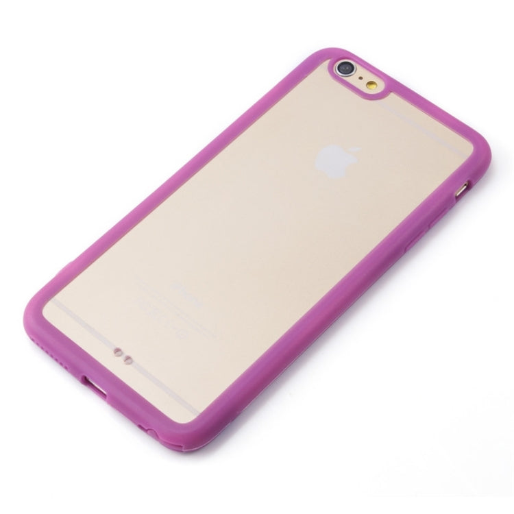For iPhone 6 Acrylic Material Transparent Back Shell Protective Case