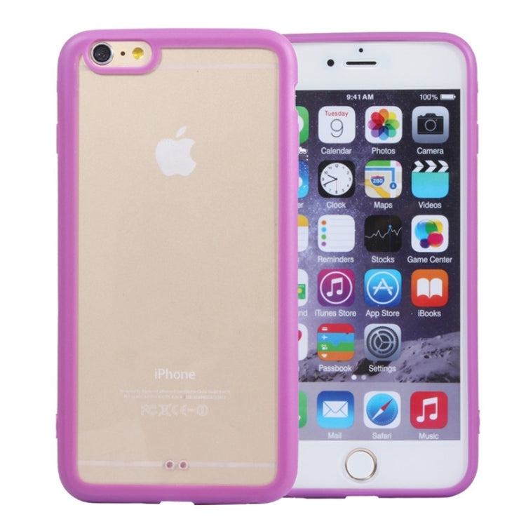 For iPhone 6 Acrylic Material Transparent Back Shell Protective Case