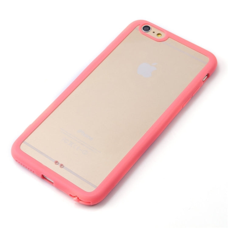 For iPhone 6 Acrylic Material Transparent Back Shell Protective Case