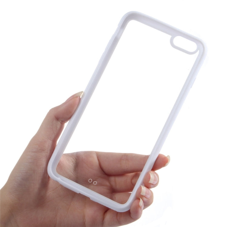 For iPhone 6 Acrylic Material Transparent Back Shell Protective Case