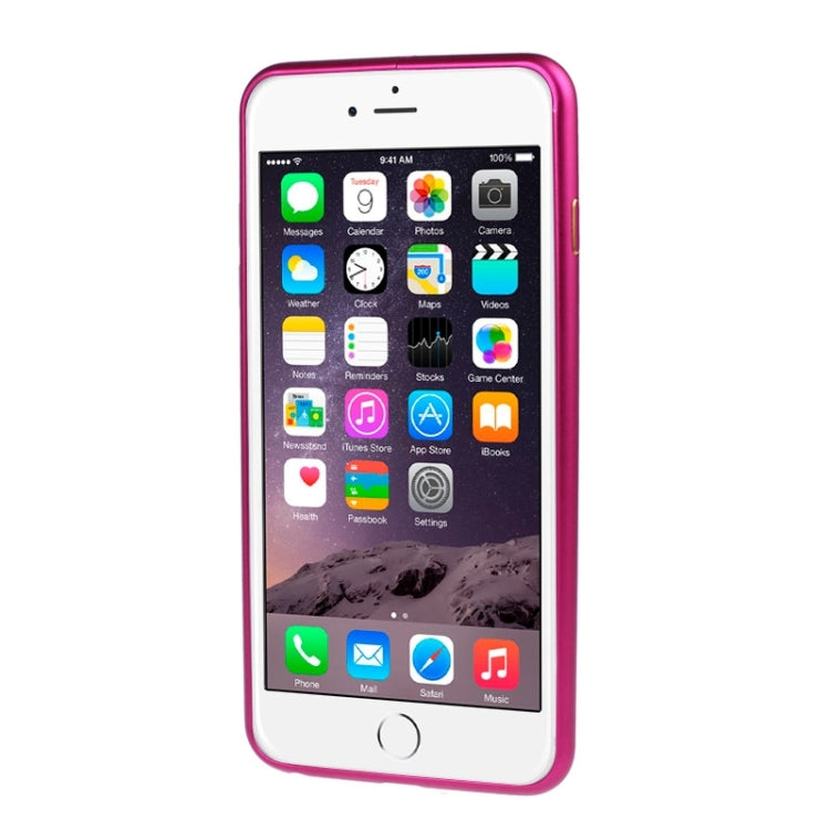 For iPhone 6 Arc Edge Aluminium Metal Bumper Frame