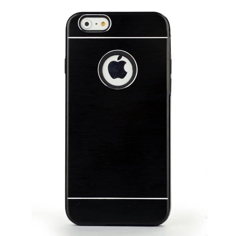 2 in 1 Brushed Texture Metal & TPU Protective Case for iPhone 6 & 6S