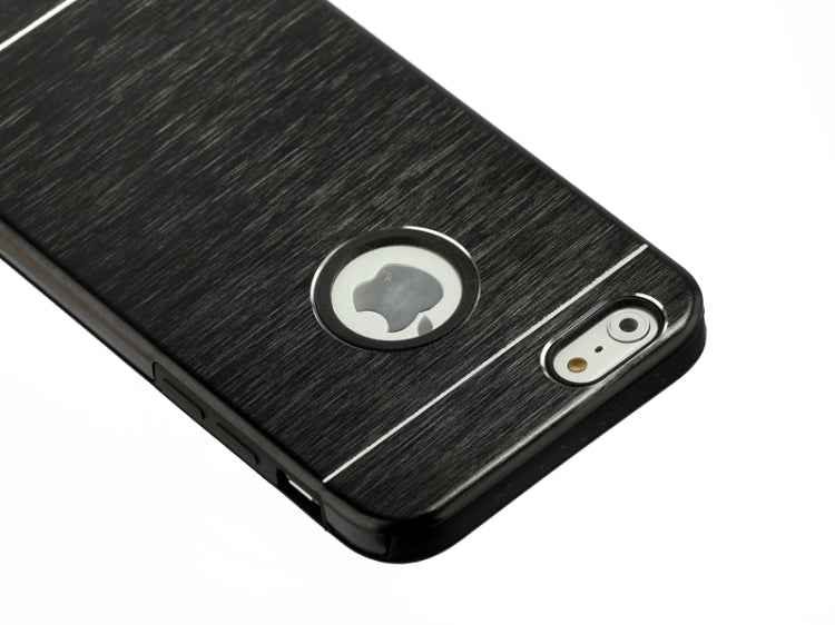 2 in 1 Brushed Texture Metal & TPU Protective Case for iPhone 6 & 6S