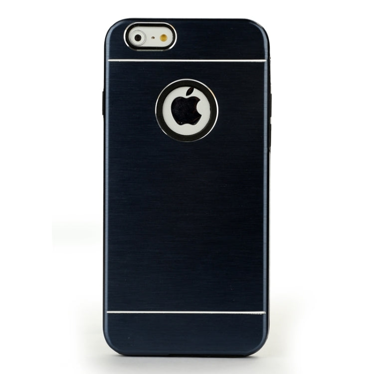 2 in 1 Brushed Texture Metal & TPU Protective Case for iPhone 6 & 6S