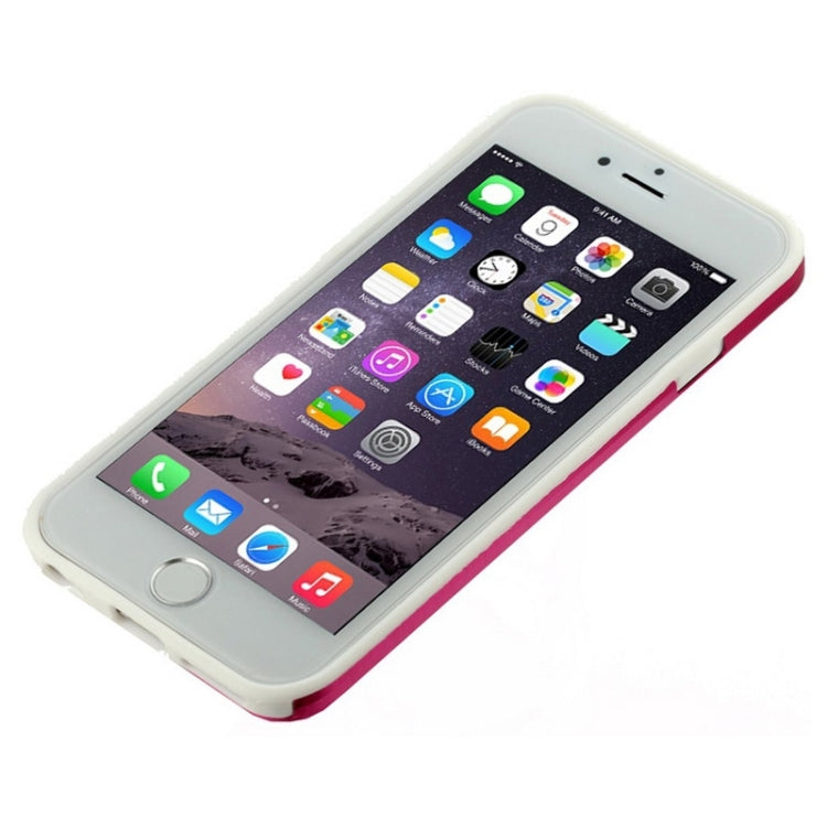 2 in 1 Brushed Texture Metal & TPU Protective Case for iPhone 6 & 6S