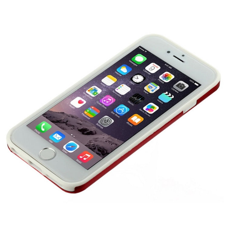 2 in 1 Brushed Texture Metal & TPU Protective Case for iPhone 6 & 6S