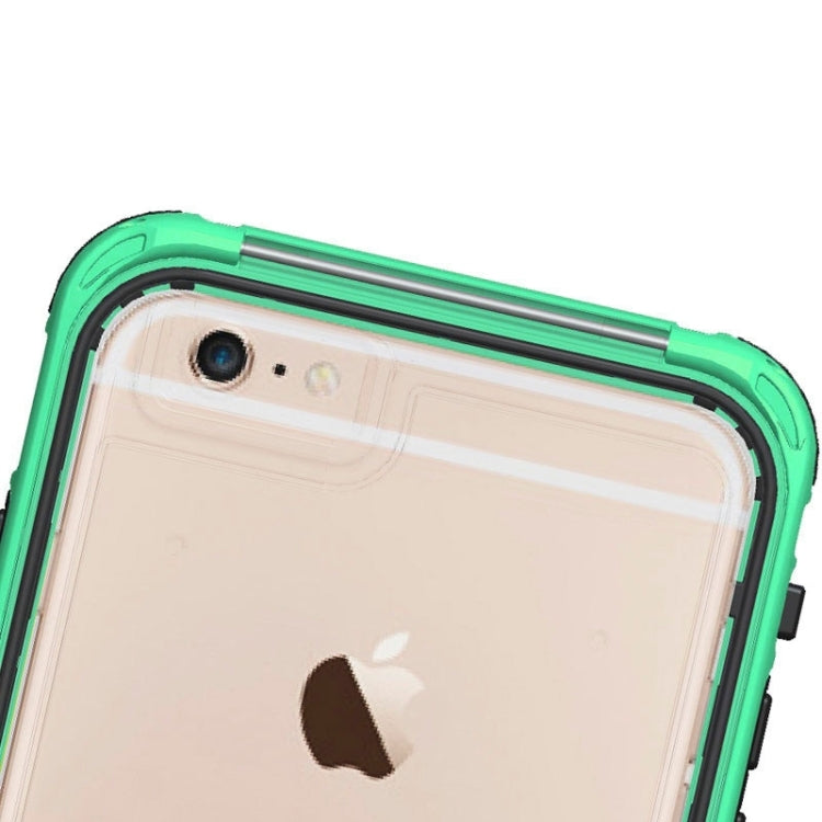 ABS Material Waterproof Protective Case with Button & Fingerprint Unlock & Touch Screen Function for iPhone 6