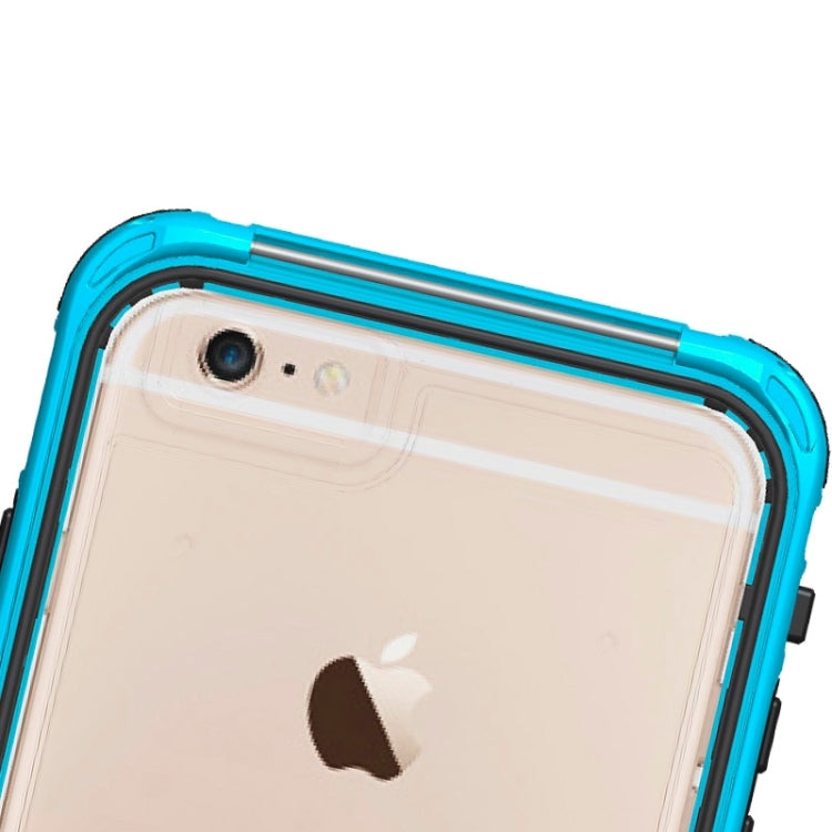 ABS Material Waterproof Protective Case with Button & Fingerprint Unlock & Touch Screen Function for iPhone 6