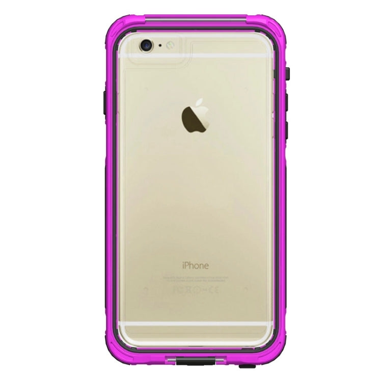 ABS Material Waterproof Protective Case with Button & Fingerprint Unlock & Touch Screen Function for iPhone 6