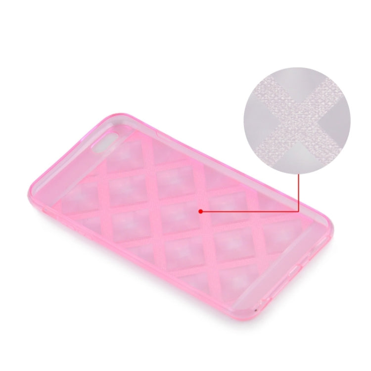 Ultra-thin Shimmering Powder 3D Diamond Pattern TPU Case for iPhone 6 & 6S