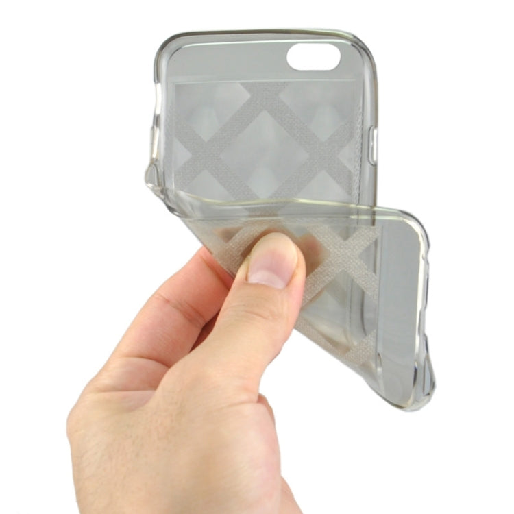 Ultra-thin Shimmering Powder 3D Diamond Pattern TPU Case for iPhone 6 & 6S