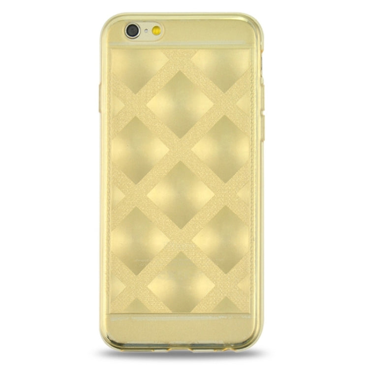 Ultra-thin Shimmering Powder 3D Diamond Pattern TPU Case for iPhone 6 & 6S