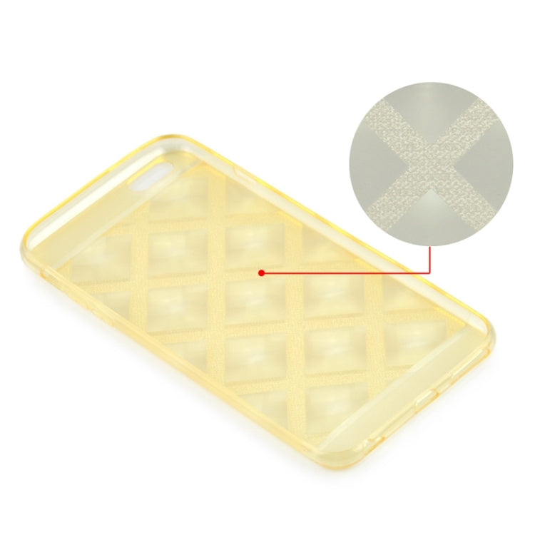 Ultra-thin Shimmering Powder 3D Diamond Pattern TPU Case for iPhone 6 & 6S