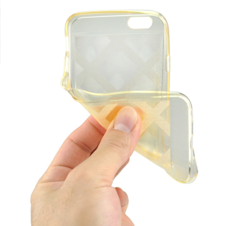 Ultra-thin Shimmering Powder 3D Diamond Pattern TPU Case for iPhone 6 & 6S