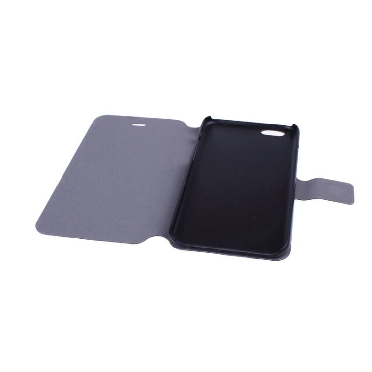 Plaid Pattern Ultra-thin Horizontal Flip Magnetic Buckle Leather Case with Holder for iPhone 6 & 6S