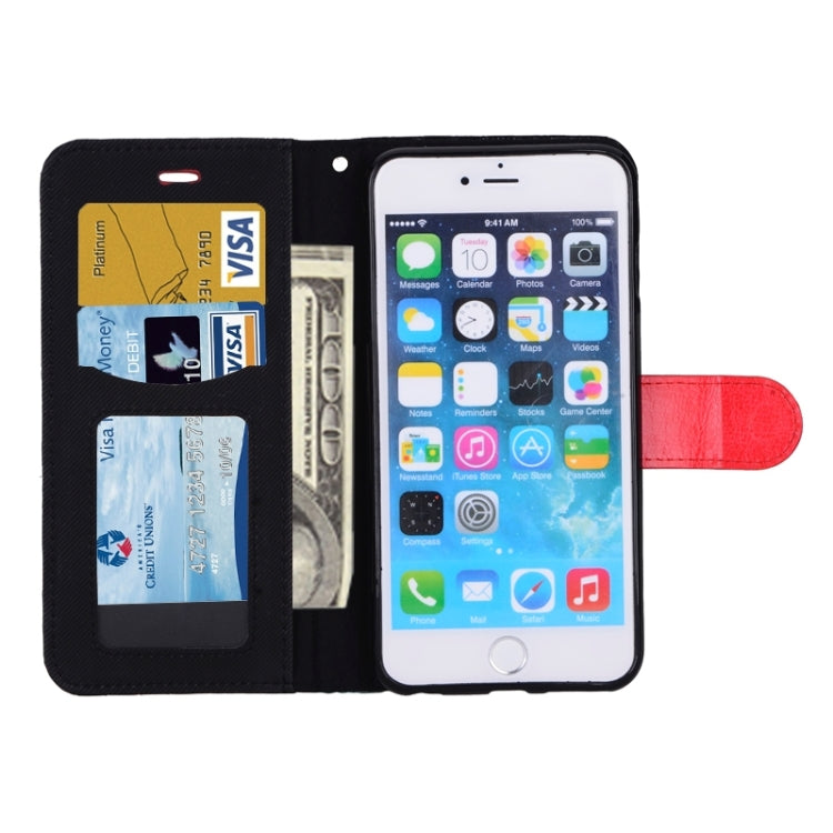Woven Texture Horizontal Flip Leather Case with Card Slots & Wallet & Holder for iPhone 6 & 6S