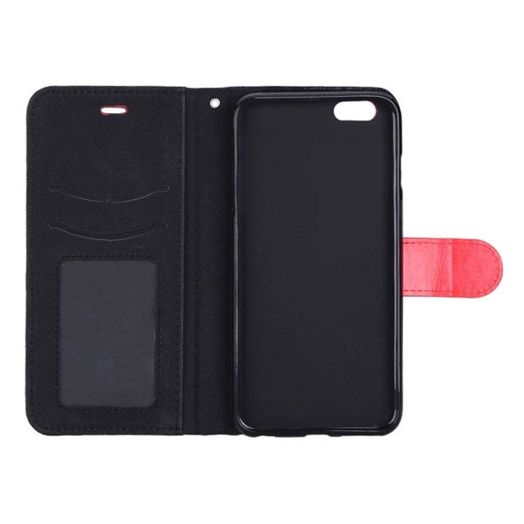 Woven Texture Horizontal Flip Leather Case with Card Slots & Wallet & Holder for iPhone 6 & 6S