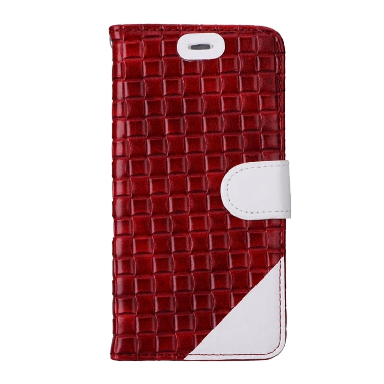 Woven Texture Horizontal Flip Leather Case with Card Slots & Wallet & Holder for iPhone 6 & 6S